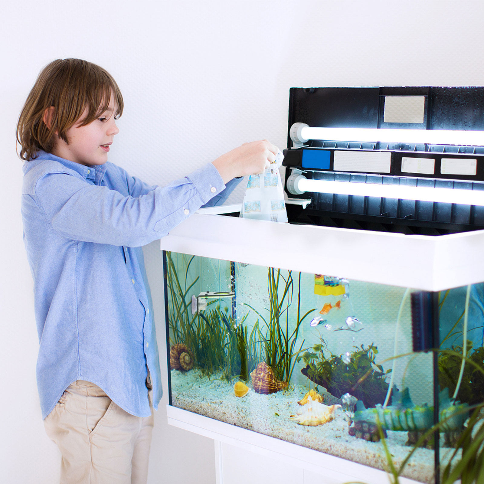 Reef Aquarium - 2 unidades de soporte acrílico para
