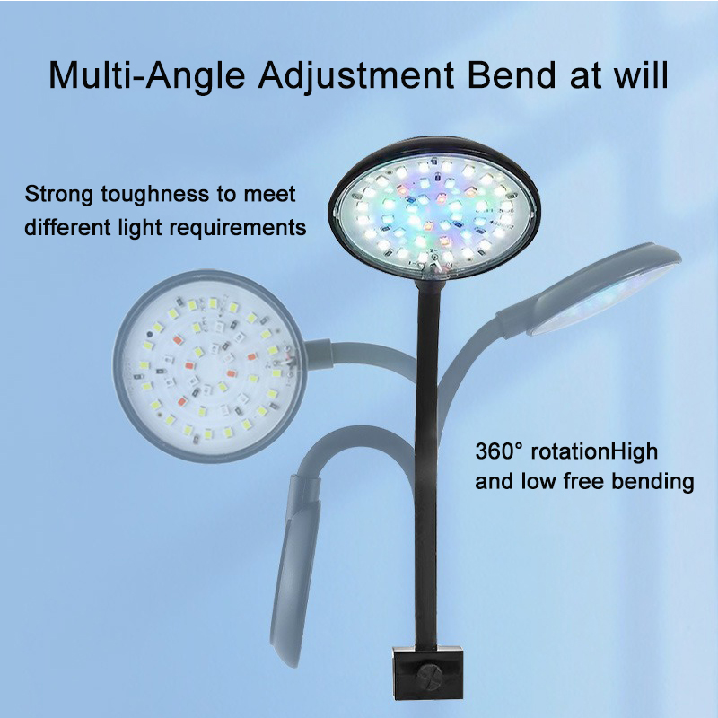 Lámpara LED USB para acuario,  - Reef Lighting reseña y precio