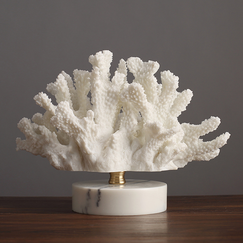 Adorno de Resina de Coral Real - Marine Coral reseña y precio