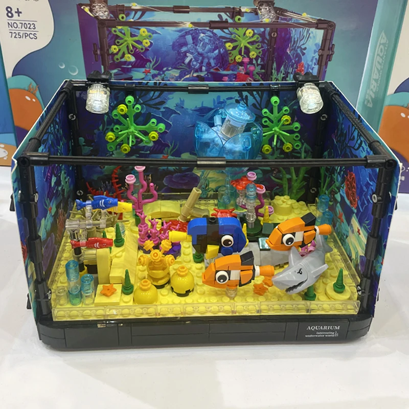 Serie Ideas: Bloques de Constr - Marine Aquarium reseña y precio
