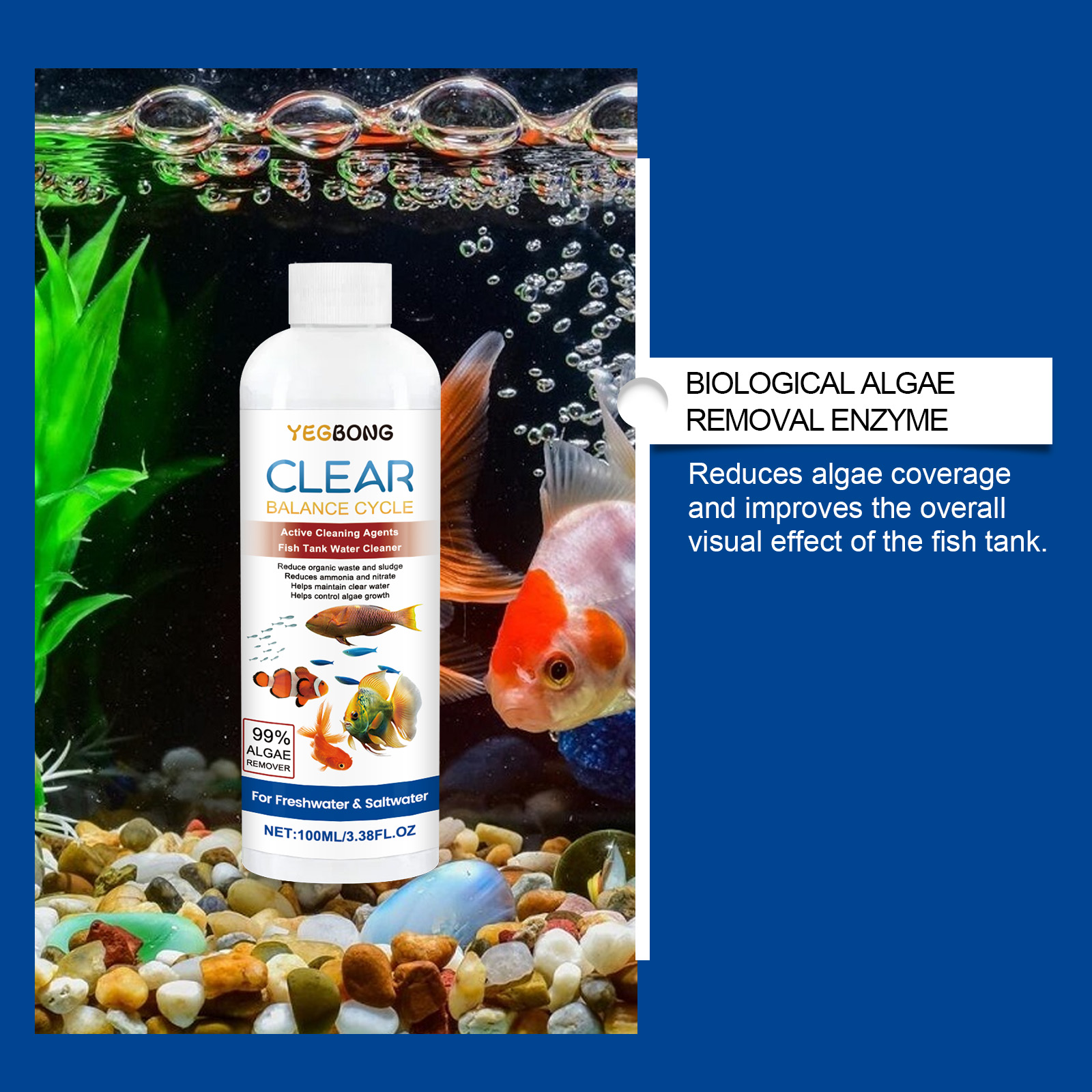Clarificador de agua para acua - Saltwater Tank reseña y precio