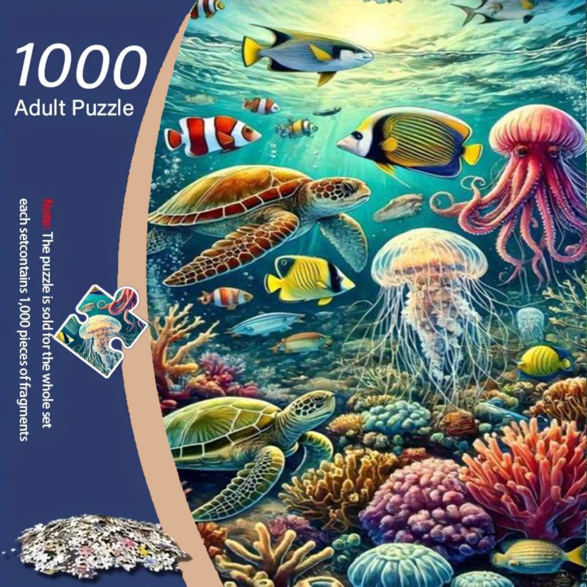 Rompecabezas del mundo de fant - Marine Coral reseña y precio