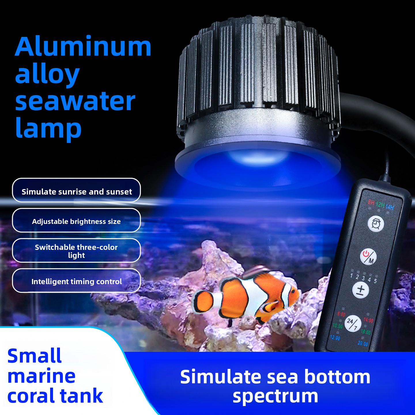 Lámpara inteligente para coral - Reef Lighting reseña y precio