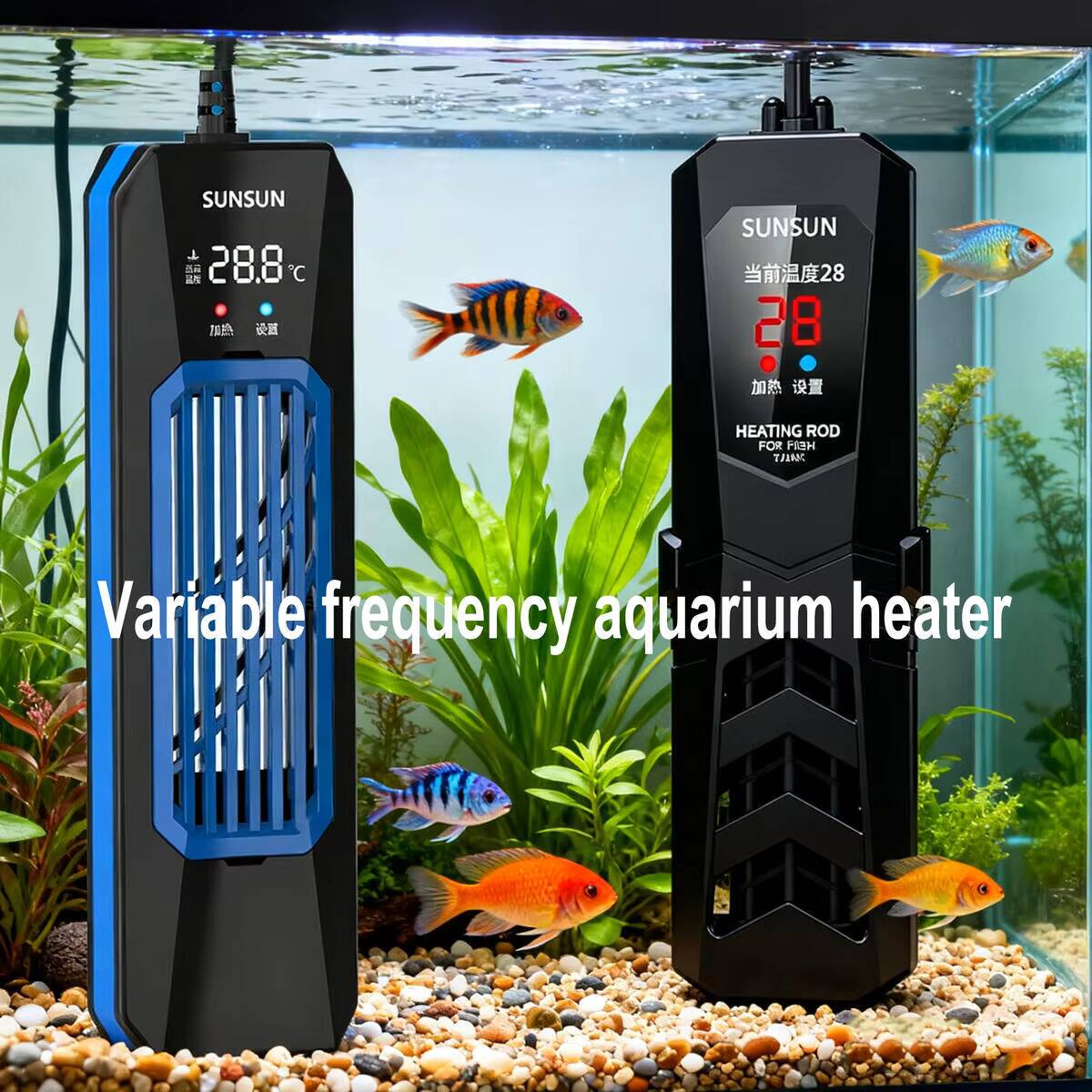 50-1000W nuevo SUNSUN PTC ARK  - Reef Tank Filter reseña y precio