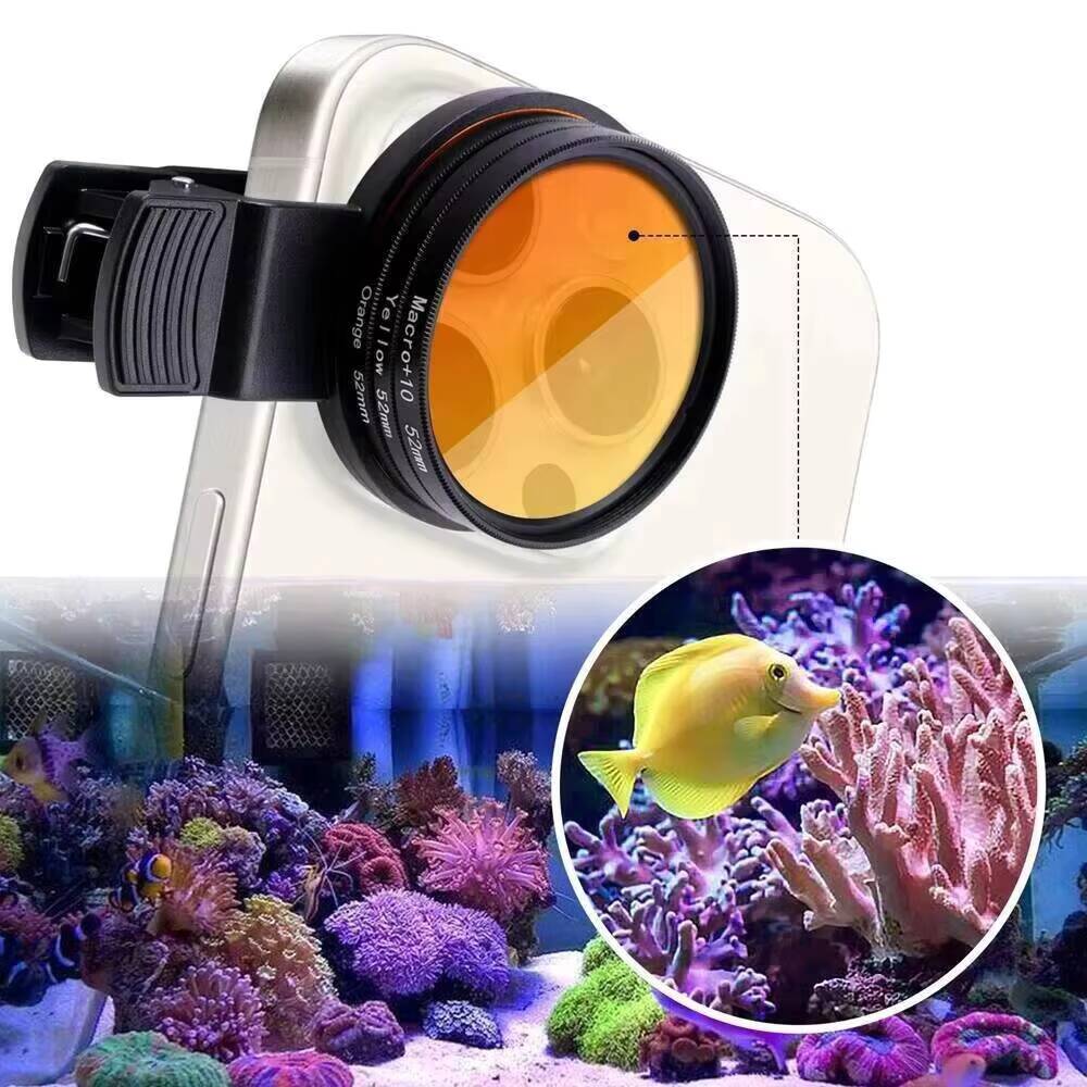 Lentes para Acuario 37mm/52mm, - Reef Tank Filter reseña y precio