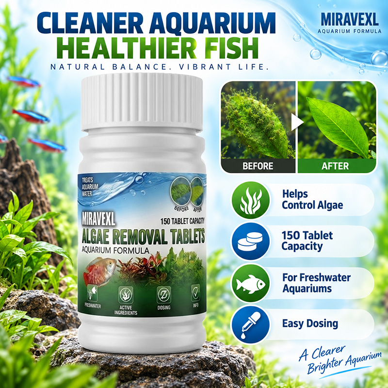 MIRAVEXL 150 Tabletas Eliminad - Ocean Aquarium reseña y precio