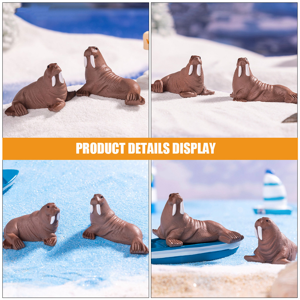 2 piezas de miniaturas de mors - Marine Aquarium reseña y precio